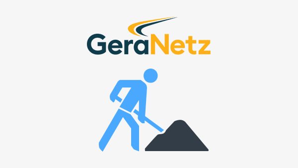 Bauarbeiten am Stromnetz in Gera Langenberg mit kurzzeitiger Straßensperrung